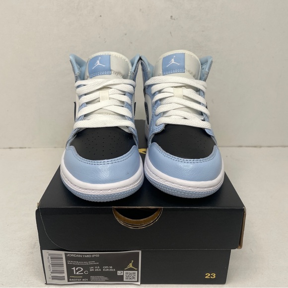 Nike Air Jordan 1 Retro Mid PS “Ice Blue” 2023 - Picture 2 of 4